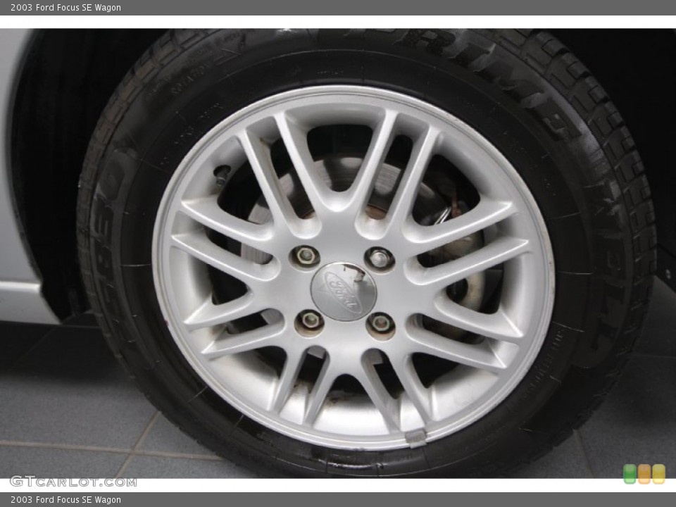 2003 Ford Focus SE Wagon Wheel and Tire Photo #63078167