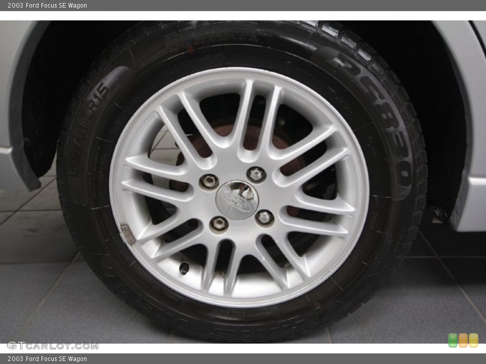 2003 Ford Focus SE Wagon Wheel and Tire Photo #63078186