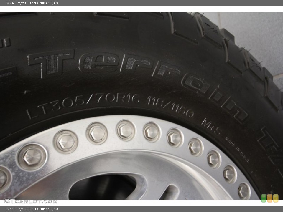 1974 Toyota Land Cruiser Custom Wheel and Tire Photo #63078821