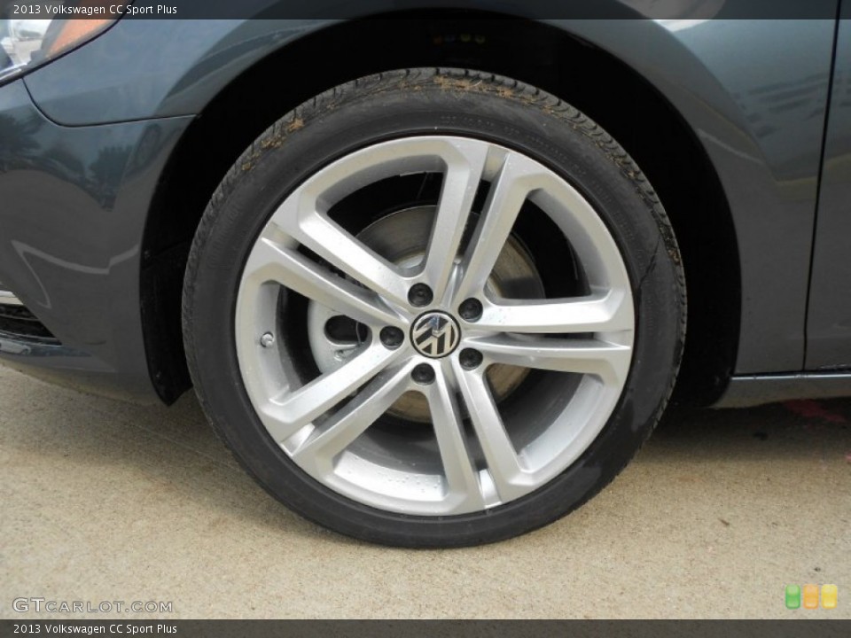 2013 Volkswagen CC Sport Plus Wheel and Tire Photo #63081538