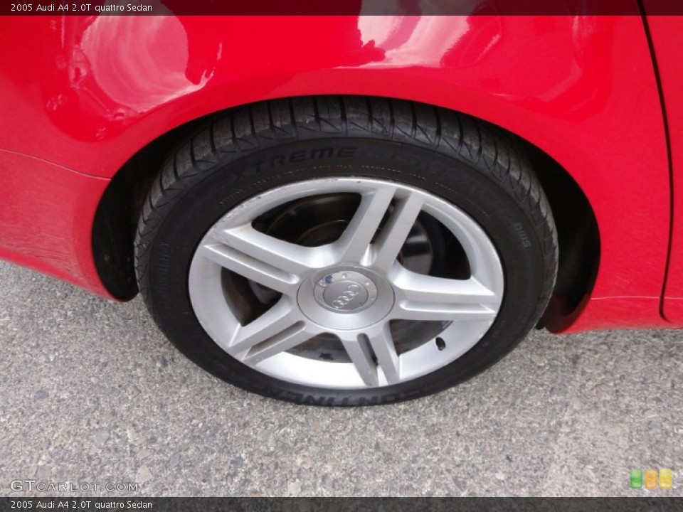 2005 Audi A4 2.0T quattro Sedan Wheel and Tire Photo #63082433