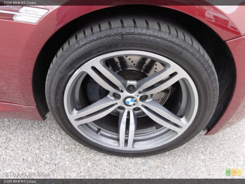 2006 BMW M6 Coupe Wheel and Tire Photo #63084308