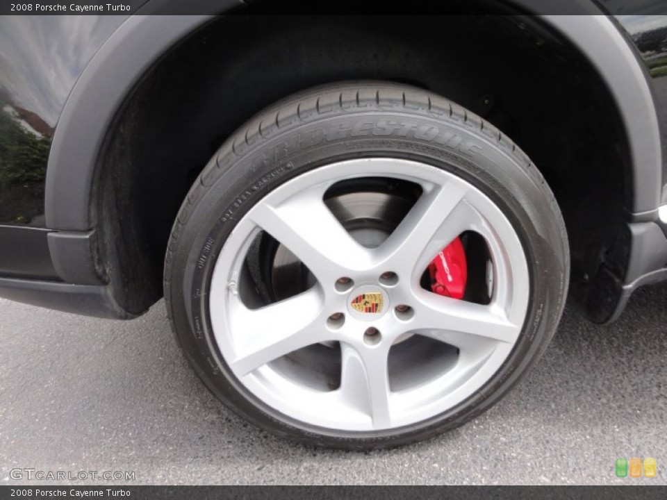 2008 Porsche Cayenne Turbo Wheel and Tire Photo #63085580