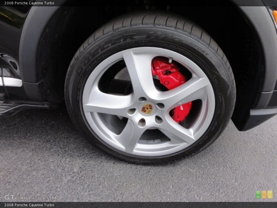 2008 Porsche Cayenne Turbo Wheel and Tire Photo #63085589