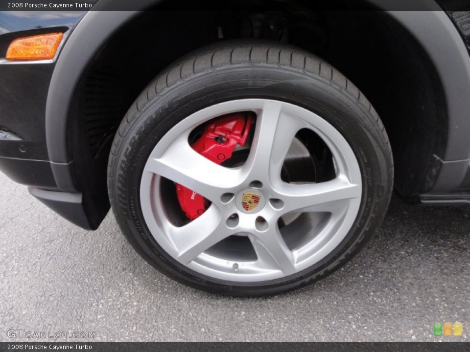 2008 Porsche Cayenne Turbo Wheel and Tire Photo #63085616