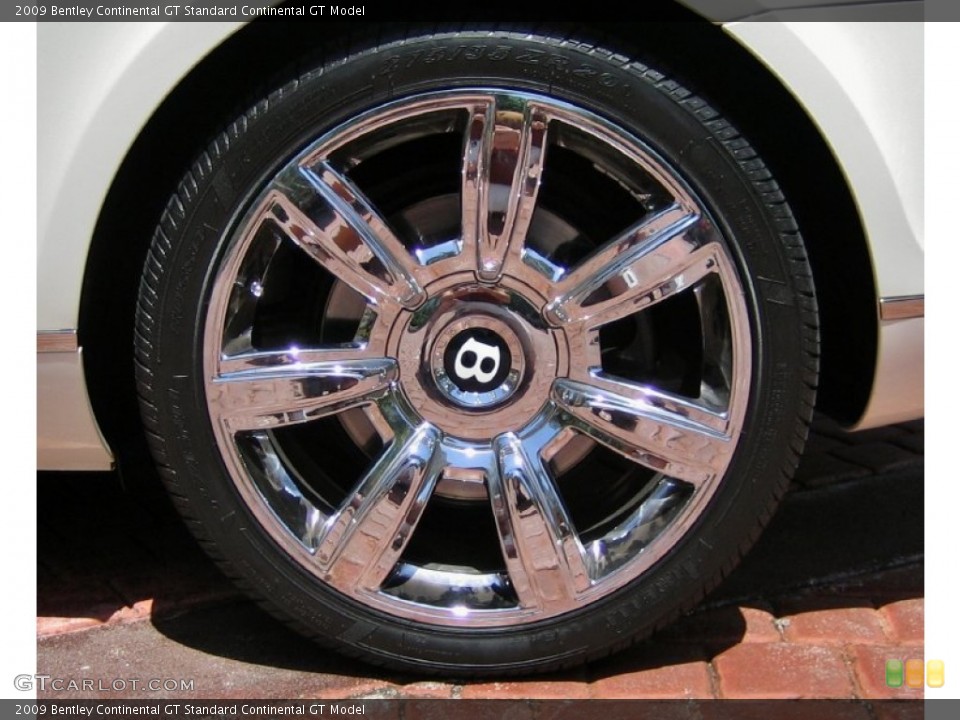 2009 Bentley Continental GT  Wheel and Tire Photo #63087231