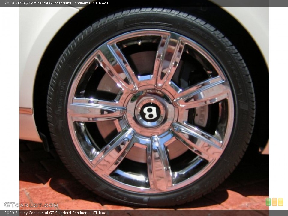 2009 Bentley Continental GT  Wheel and Tire Photo #63087242