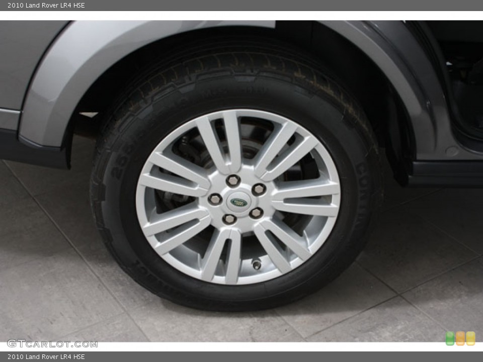 2010 Land Rover LR4 HSE Wheel and Tire Photo #63087644