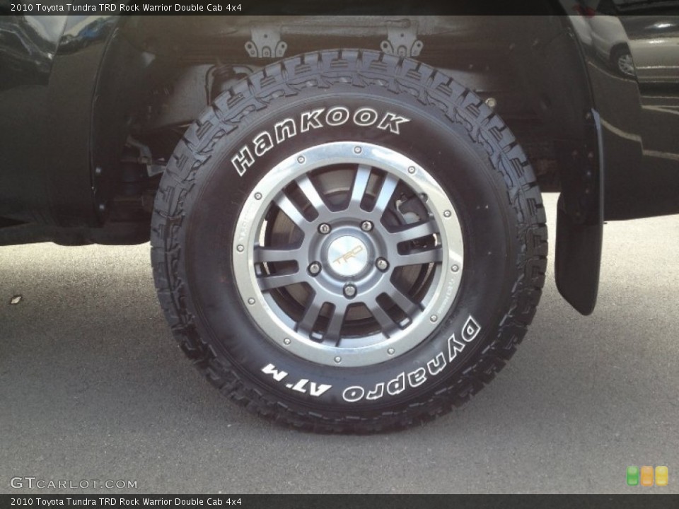 2010 Toyota Tundra TRD Rock Warrior Double Cab 4x4 Wheel and Tire Photo #63091979