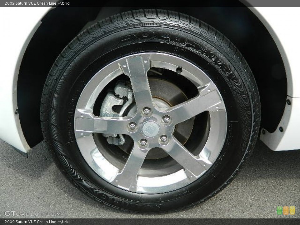 2009 Saturn VUE Green Line Hybrid Wheel and Tire Photo #63096290