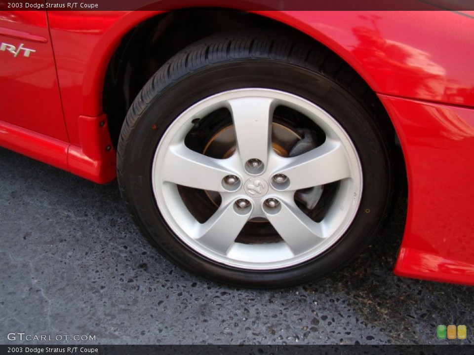 2003 Dodge Stratus R/T Coupe Wheel and Tire Photo #63097100
