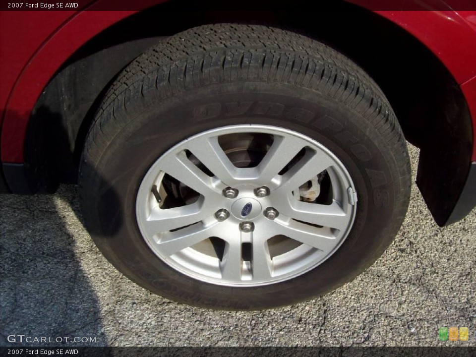 2007 Ford Edge SE AWD Wheel and Tire Photo #6310514