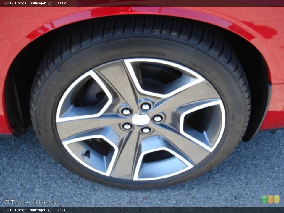 2012 Dodge Challenger R/T Classic Wheel and Tire Photo #63105152