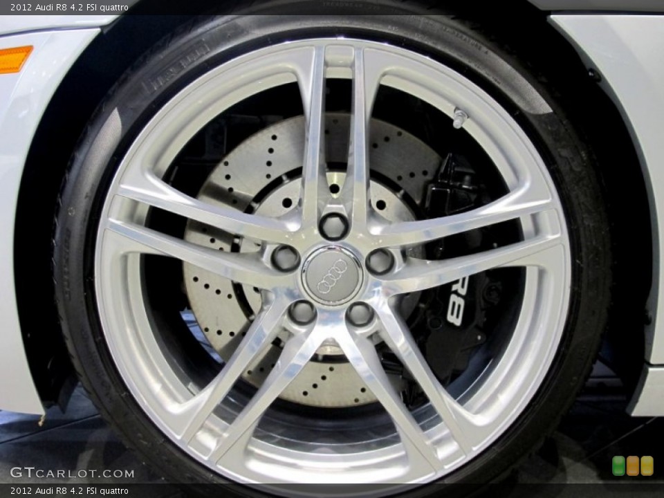 2012 Audi R8 4.2 FSI quattro Wheel and Tire Photo #63113194