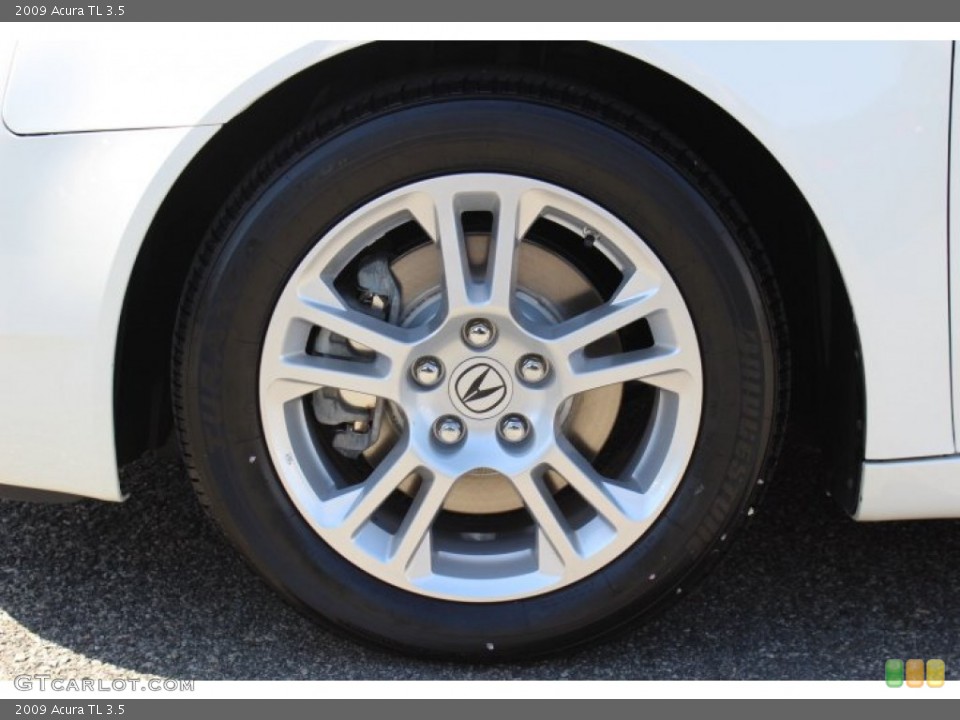 2009 Acura TL 3.5 Wheel and Tire Photo #63113693