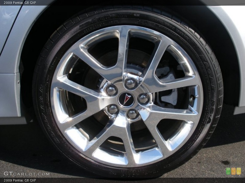 2009 Pontiac G8 GXP Wheel and Tire Photo #63120527
