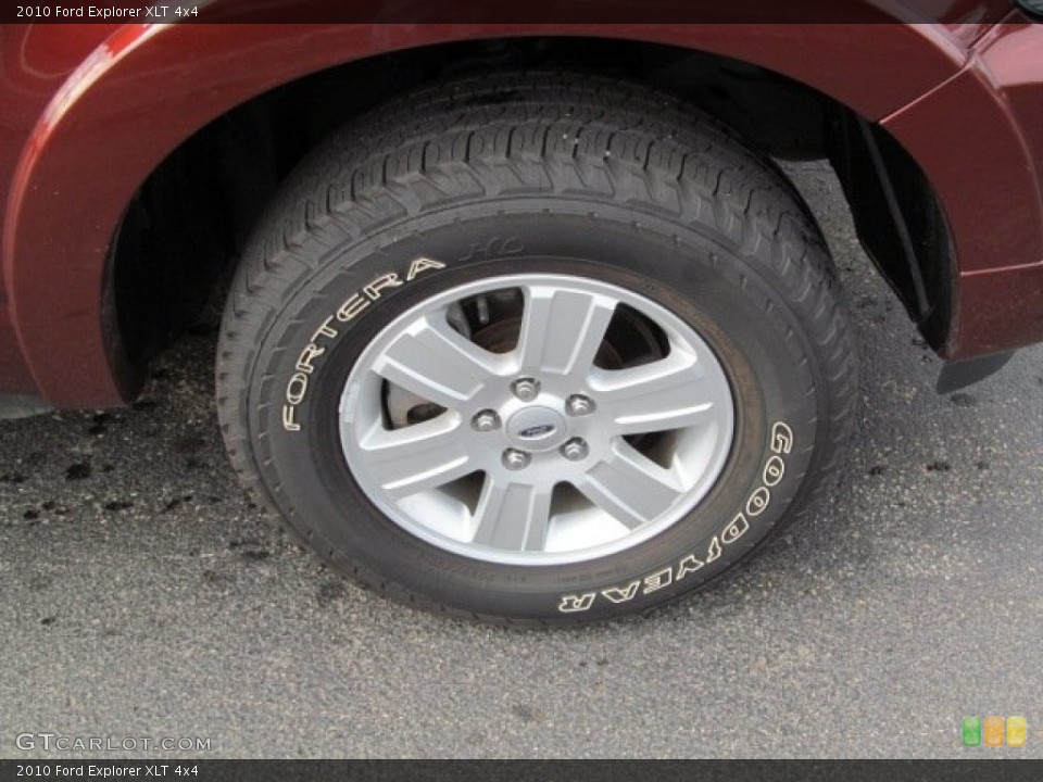 2010 Ford Explorer XLT 4x4 Wheel and Tire Photo #63124934