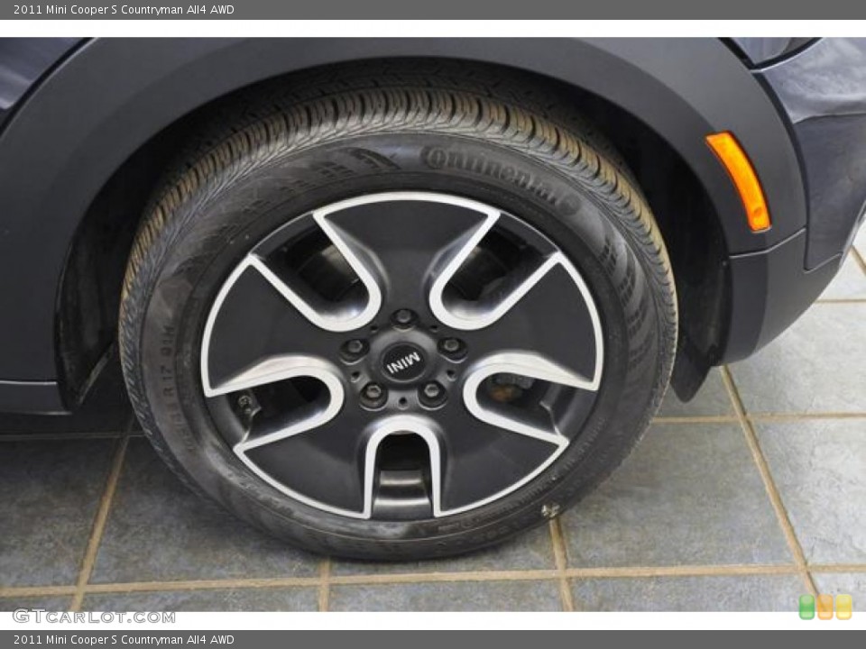 2011 Mini Cooper S Countryman All4 AWD Wheel and Tire Photo #63128171