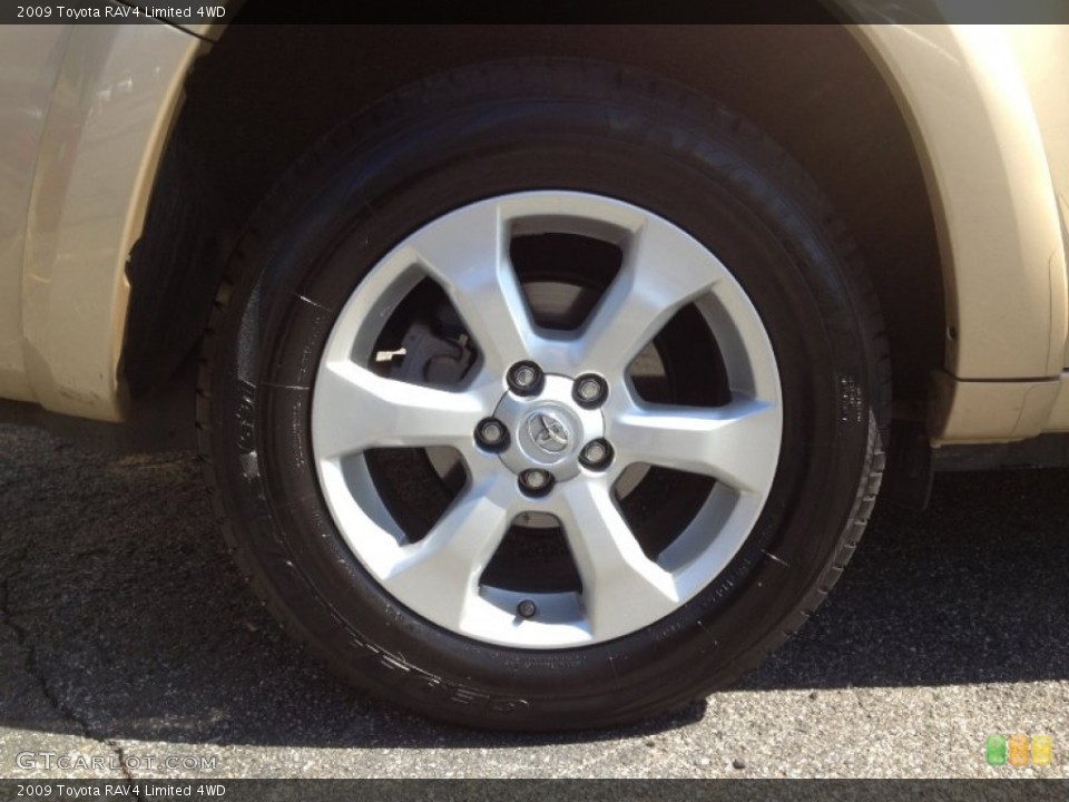 2009 Toyota RAV4 Limited 4WD Wheel and Tire Photo #63137155