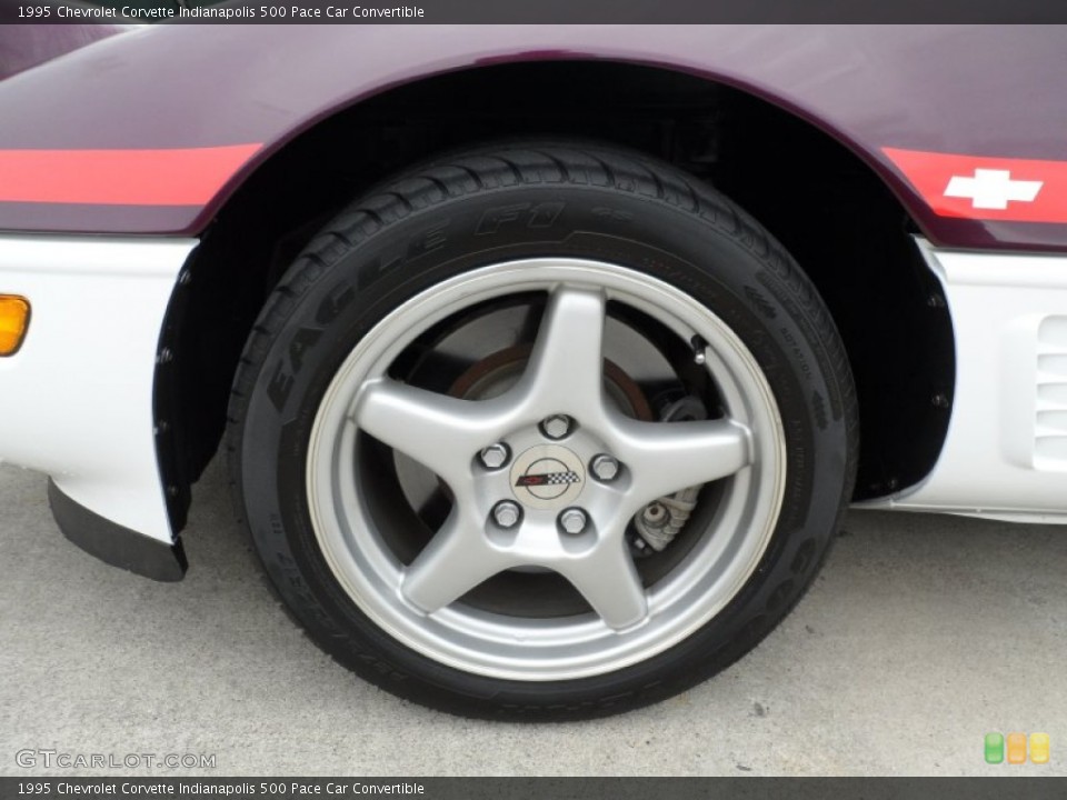 1995 Chevrolet Corvette Indianapolis 500 Pace Car Convertible Wheel and Tire Photo #63140455