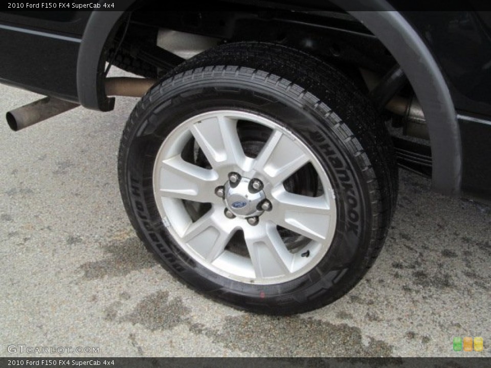 2010 Ford F150 FX4 SuperCab 4x4 Wheel and Tire Photo #63141898