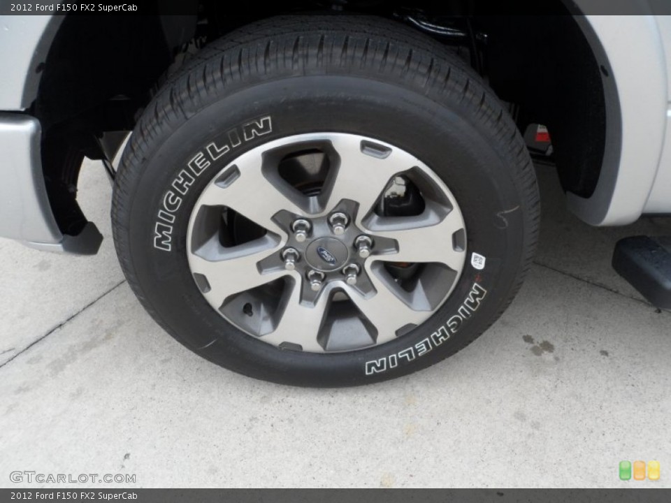 2012 Ford F150 FX2 SuperCab Wheel and Tire Photo #63143190