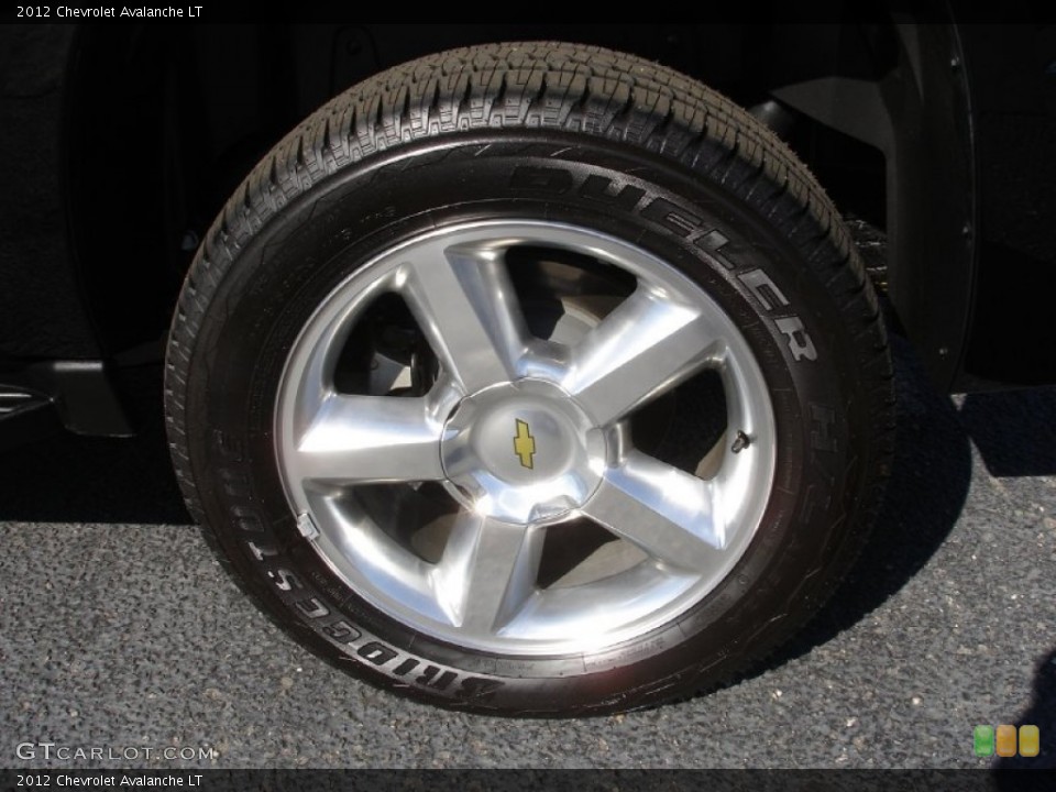 2012 Chevrolet Avalanche LT Wheel and Tire Photo #63144511