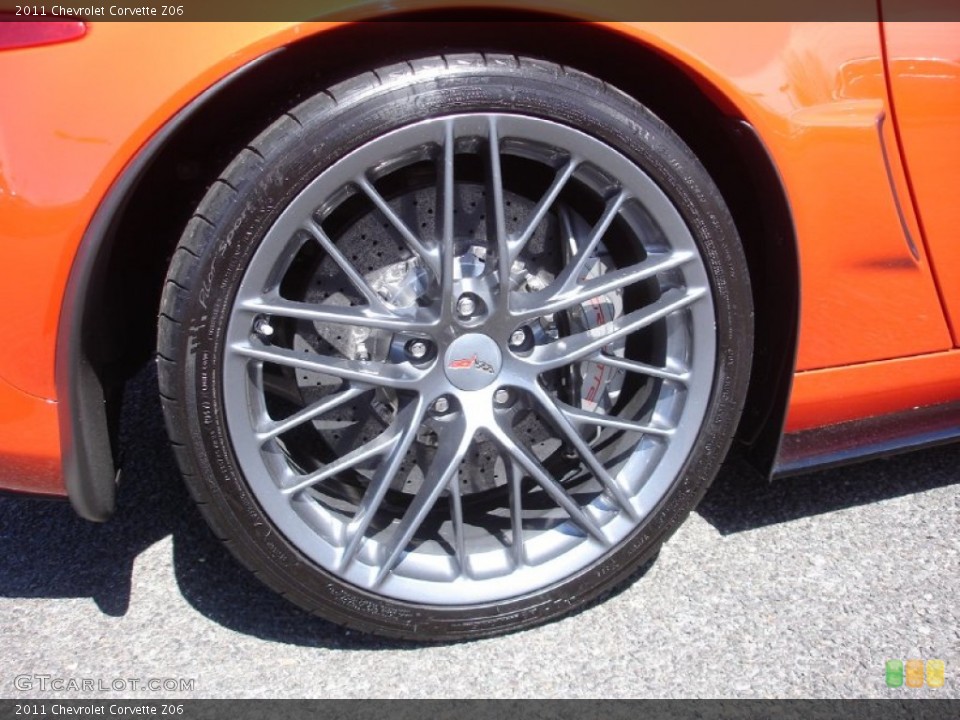 2011 Chevrolet Corvette Z06 Wheel and Tire Photo #63144646