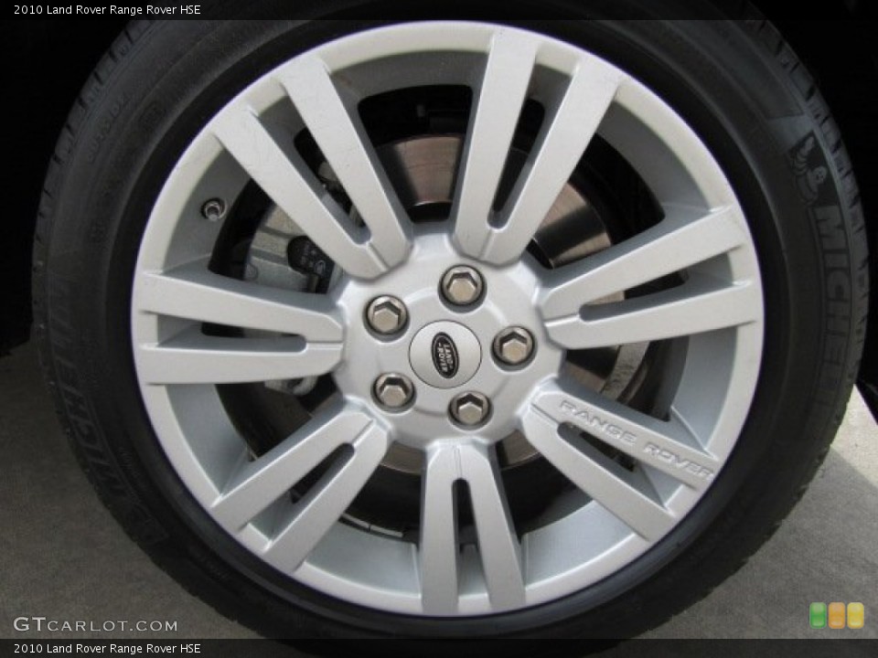 2010 Land Rover Range Rover HSE Wheel and Tire Photo #63152959