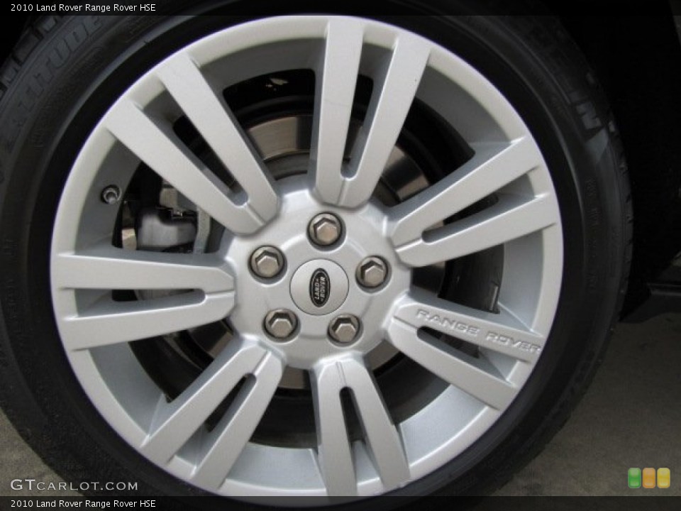 2010 Land Rover Range Rover HSE Wheel and Tire Photo #63152968