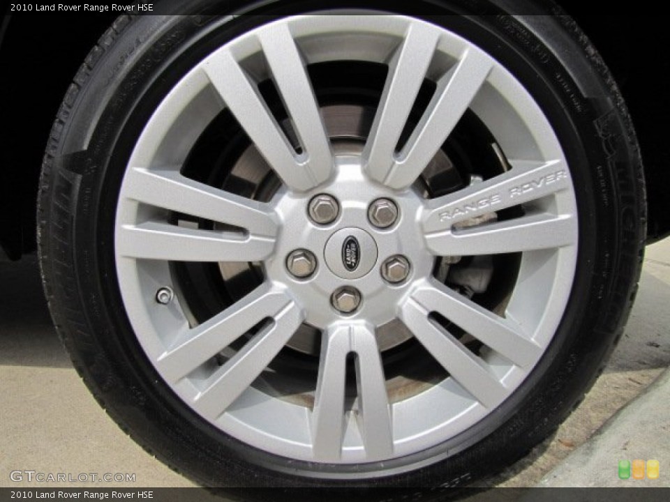 2010 Land Rover Range Rover HSE Wheel and Tire Photo #63152974