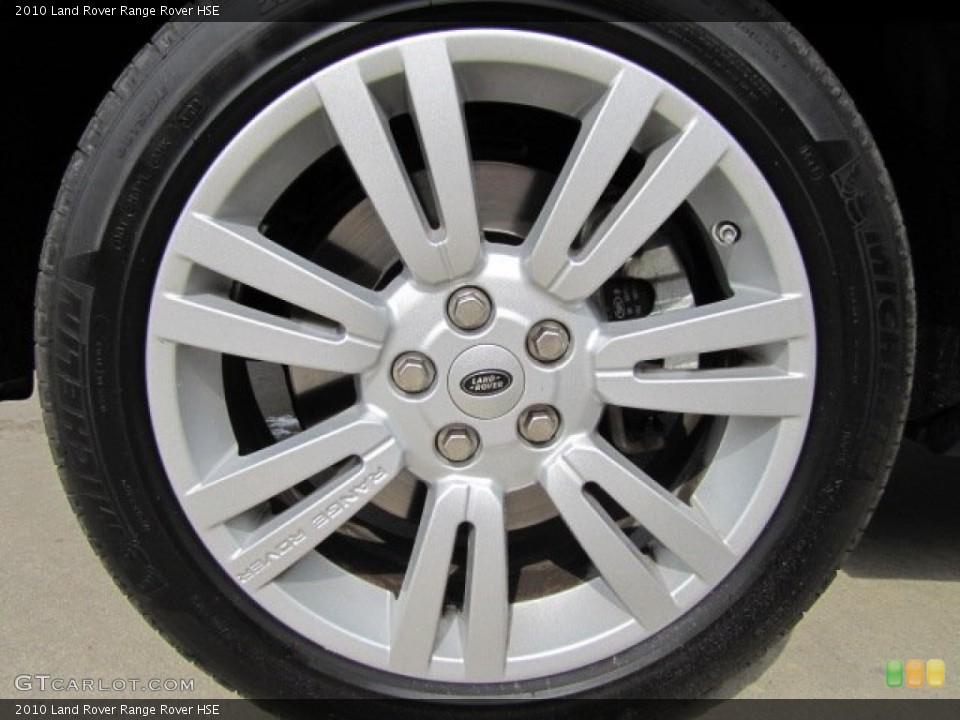 2010 Land Rover Range Rover HSE Wheel and Tire Photo #63152983