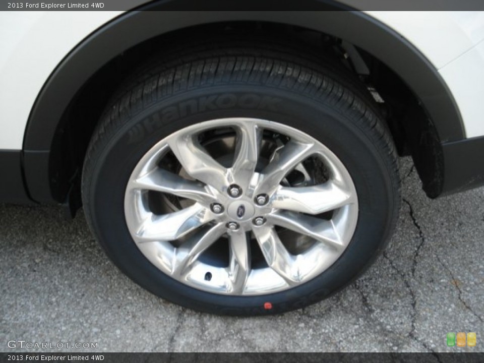 2013 Ford Explorer Limited 4WD Wheel and Tire Photo #63153406