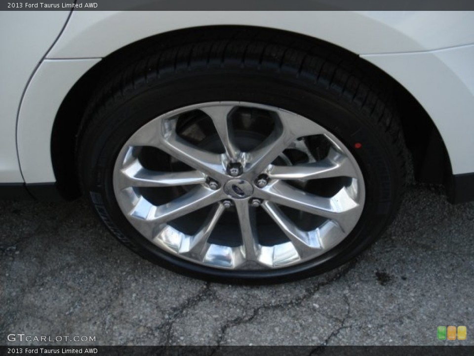 2013 Ford Taurus Limited AWD Wheel and Tire Photo #63154186