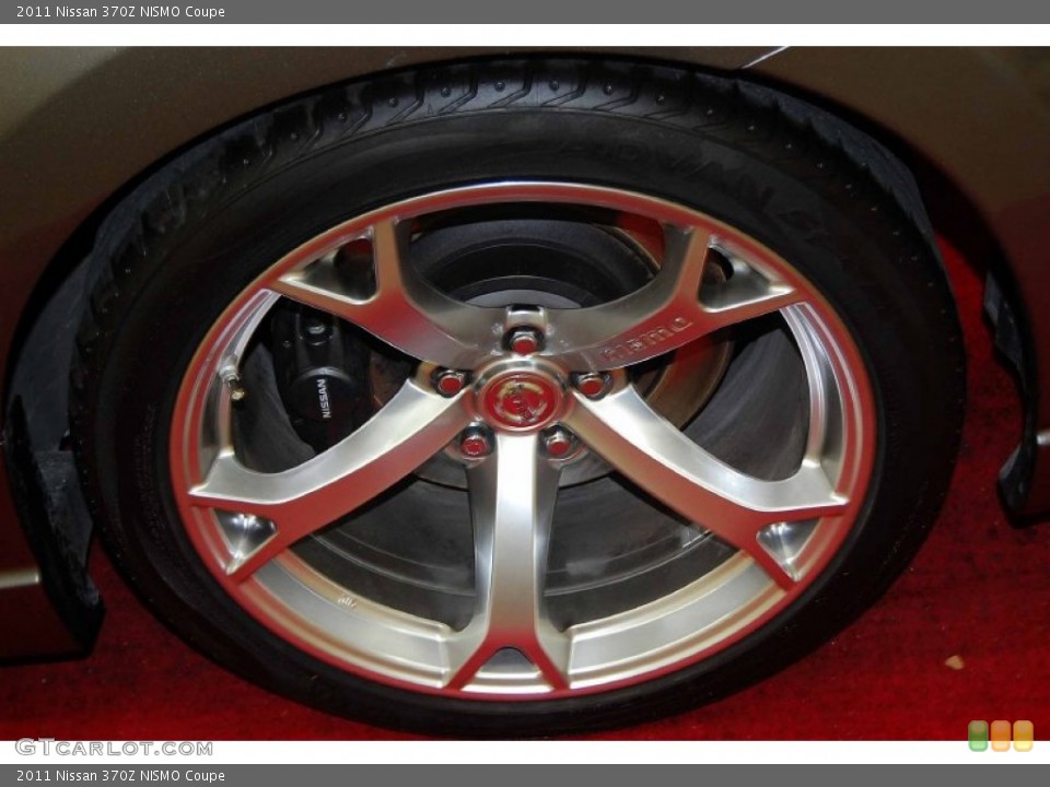 2011 Nissan 370Z NISMO Coupe Wheel and Tire Photo #63164634