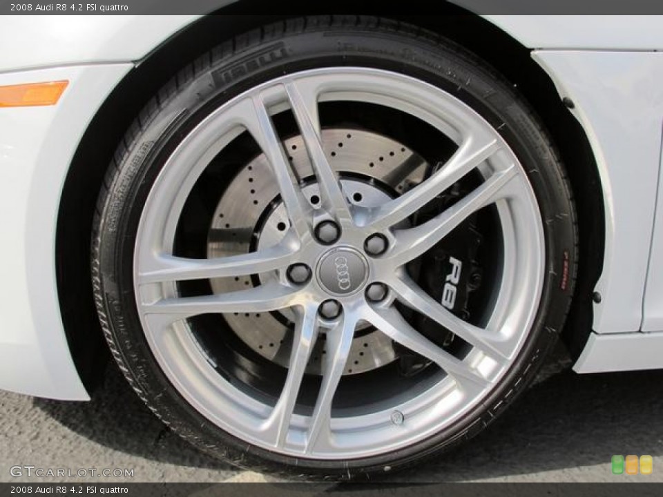 2008 Audi R8 4.2 FSI quattro Wheel and Tire Photo #63172360