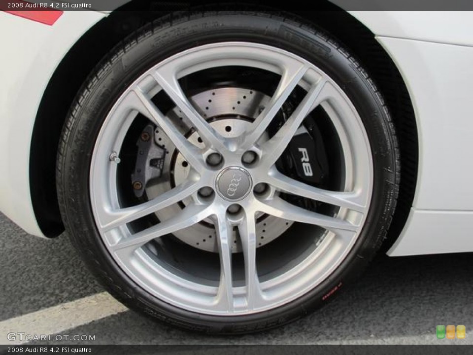 2008 Audi R8 4.2 FSI quattro Wheel and Tire Photo #63172378