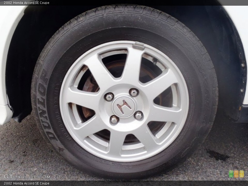 2002 Honda Accord SE Coupe Wheel and Tire Photo #63174205