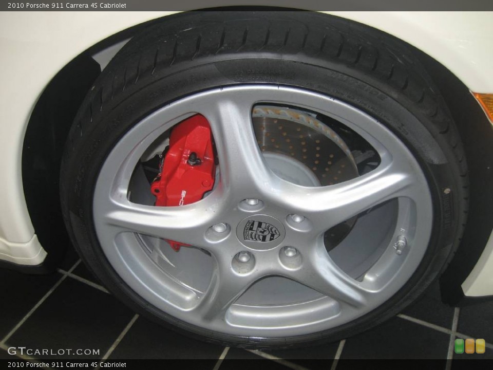 2010 Porsche 911 Carrera 4S Cabriolet Wheel and Tire Photo #63174697