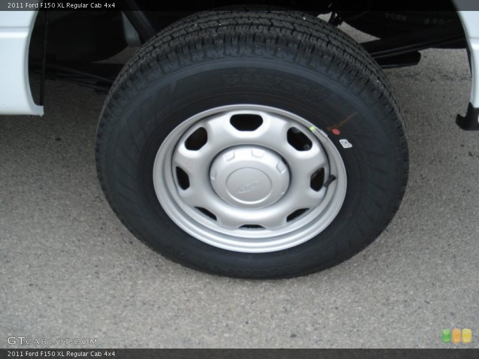 2011 Ford F150 XL Regular Cab 4x4 Wheel and Tire Photo #63175372