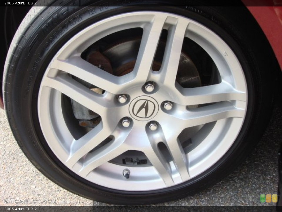 2006 Acura TL 3.2 Wheel and Tire Photo #63176212
