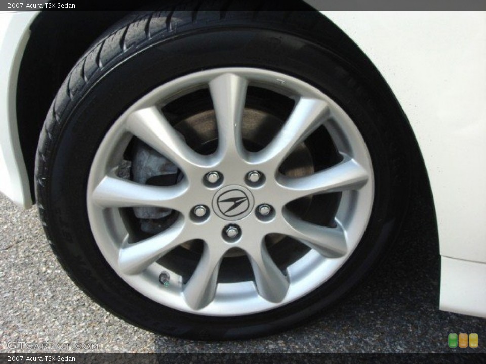 2007 Acura TSX Sedan Wheel and Tire Photo #63176443