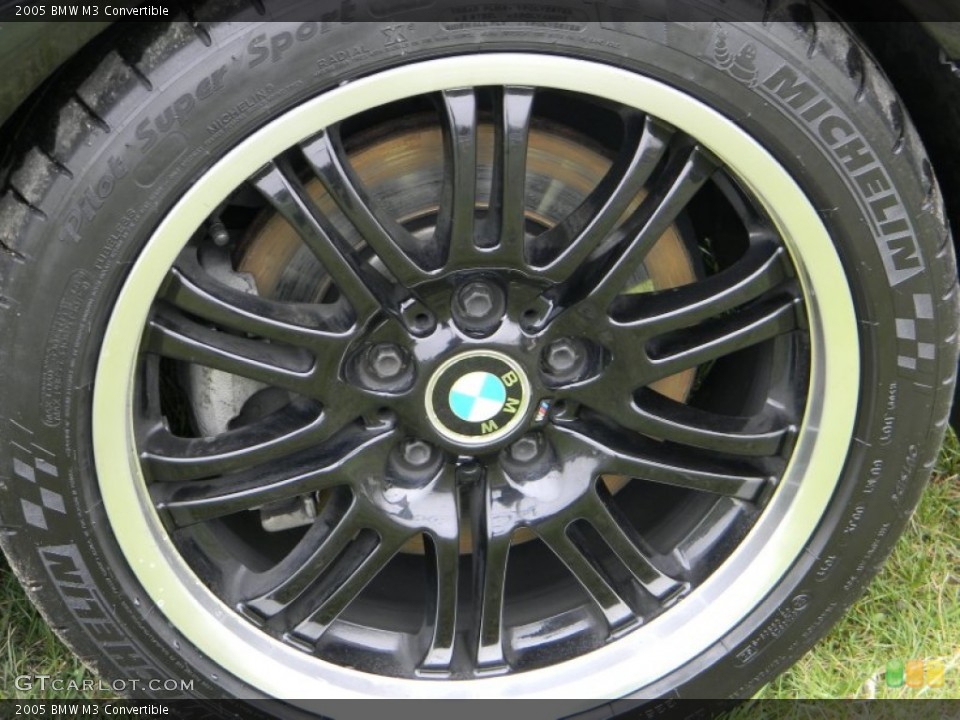 2005 BMW M3 Convertible Wheel and Tire Photo #63177716