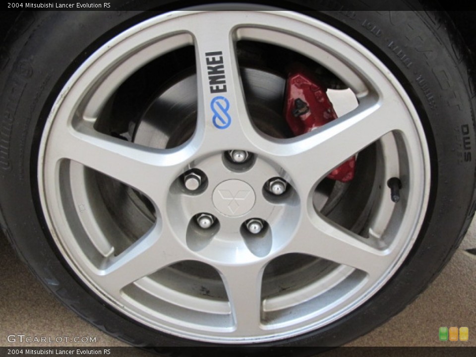 2004 Mitsubishi Lancer Evolution RS Wheel and Tire Photo #63180466