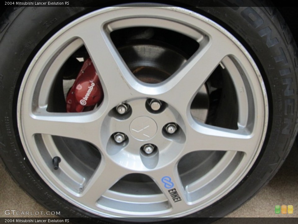 2004 Mitsubishi Lancer Evolution RS Wheel and Tire Photo #63180475