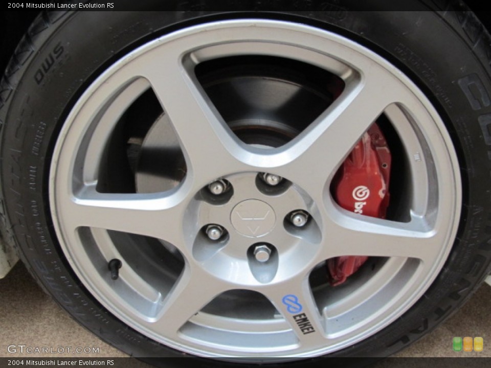 2004 Mitsubishi Lancer Evolution RS Wheel and Tire Photo #63180486