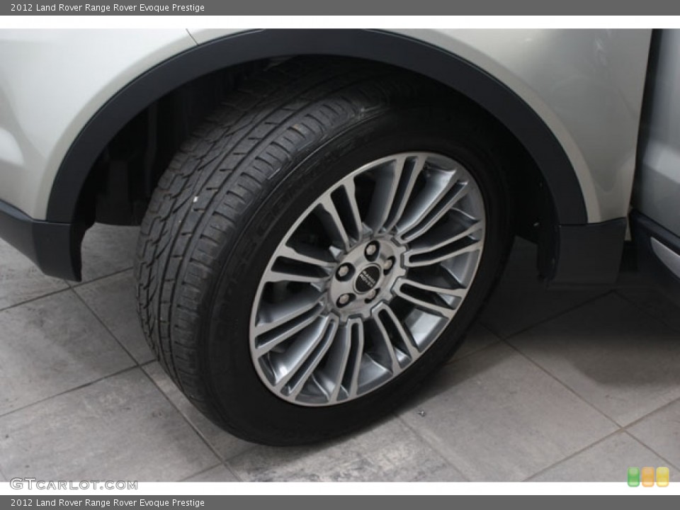 2012 Land Rover Range Rover Evoque Prestige Wheel and Tire Photo #63181576