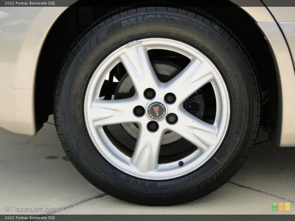 2002 Pontiac Bonneville SSEi Wheel and Tire Photo #63192319
