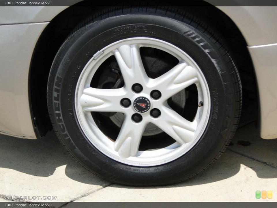 2002 Pontiac Bonneville SSEi Wheel and Tire Photo #63192331