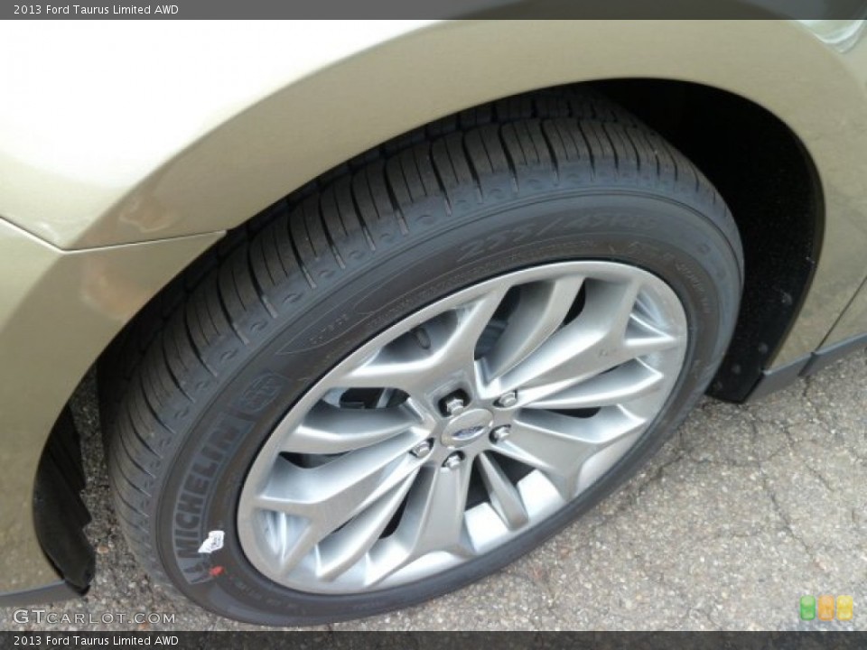 2013 Ford Taurus Limited AWD Wheel and Tire Photo #63193699